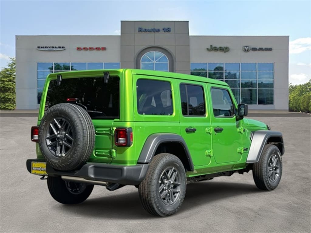 New 2025 Jeep Wrangler 4-DOOR SPORT S Sport Utility