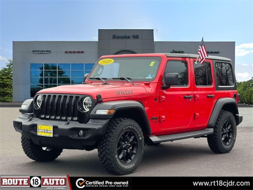 Used 2020 Jeep Wrangler Unlimited Willys SUV