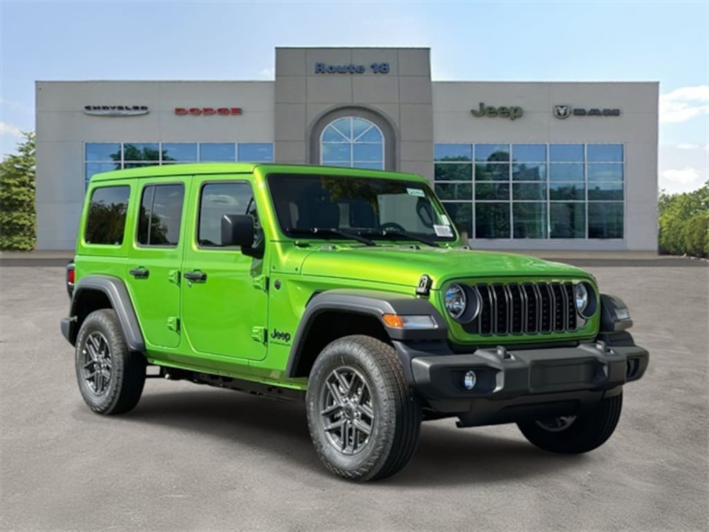 New 2025 Jeep Wrangler 4-DOOR SPORT S Sport Utility