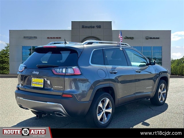 Certified 2019 Jeep Cherokee Limited with VIN 1C4PJMDX1KD394517 for sale in East Brunswick, NJ