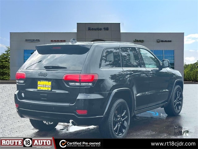 Certified 2021 Jeep Grand Cherokee Laredo X with VIN 1C4RJFAG8MC755047 for sale in East Brunswick, NJ