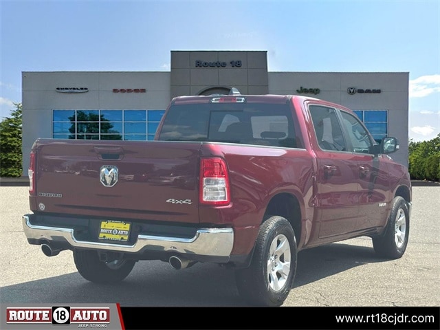 Used 2021 RAM Ram 1500 Pickup Big Horn/Lone Star with VIN 1C6SRFFT7MN772871 for sale in East Brunswick, NJ