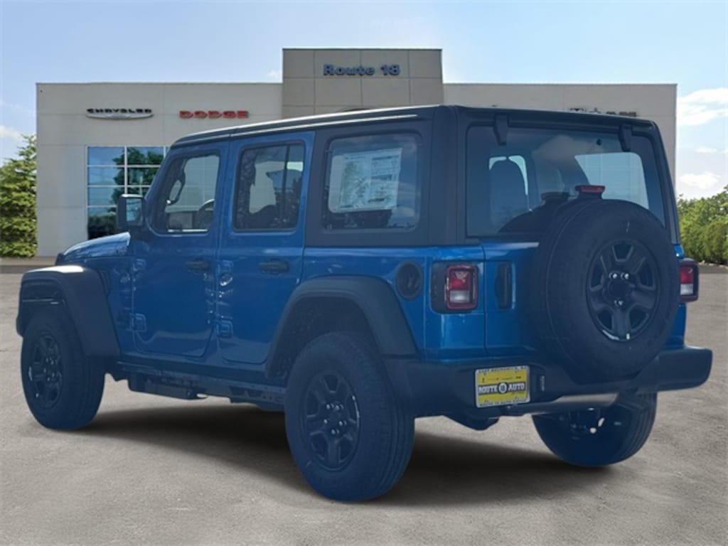 New 2026 Jeep Wrangler 4-DOOR SPORT Sport Utility