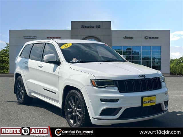 Certified 2018 Jeep Grand Cherokee High Altitude with VIN 1C4RJFCG8JC191537 for sale in East Brunswick, NJ