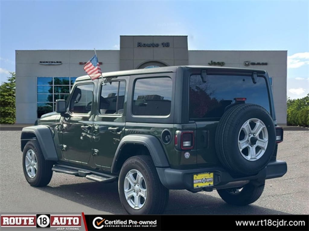 Used 2021 Jeep Wrangler Unlimited Sport S SUV
