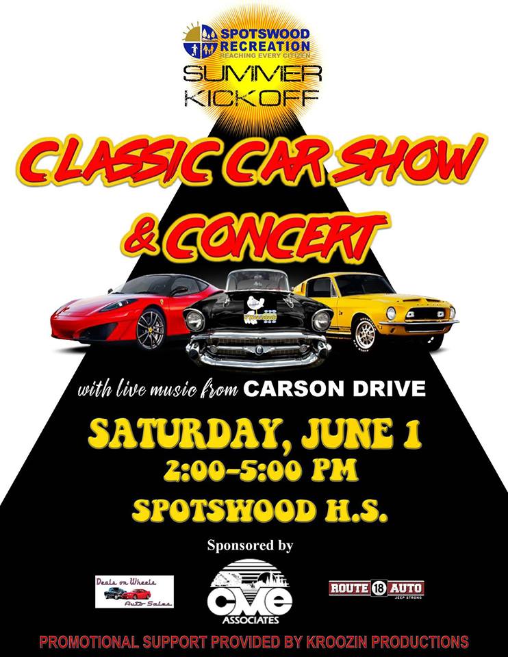 Swoodstock Classic Car Show Outdoor Concert