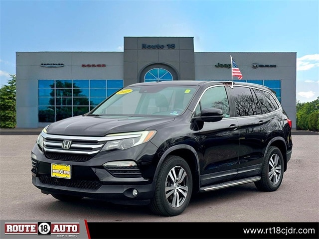 Used 2017 Honda Pilot EX-L with VIN 5FNYF6H6XHB097203 for sale in East Brunswick, NJ