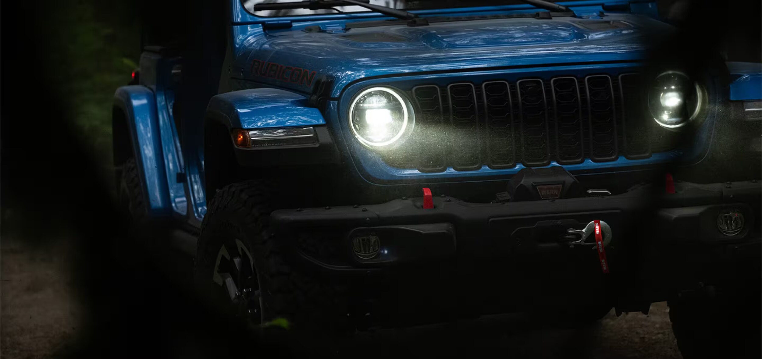 2026 Jeep Wrangler Close Up Grille Detail Route 18 Autos in East Brunswick, NJ