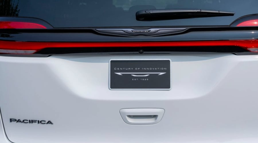 2026 Chrysler Pacifica 100th Anniversary Edition Emblem