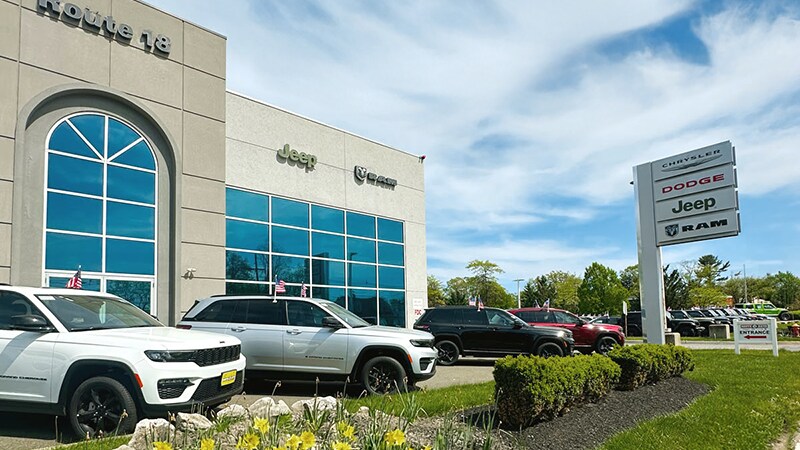 Route 18 Auto Jeep and Ram vehicles new and Certified Pre-Owned