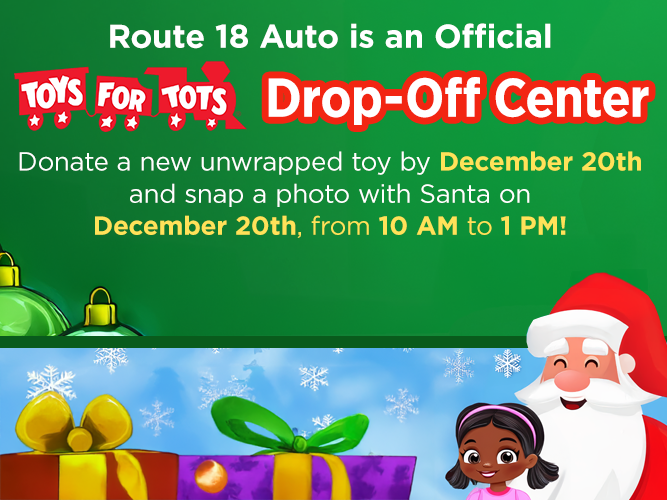 Route 18 CJDR Toys For Tots Toy Drive