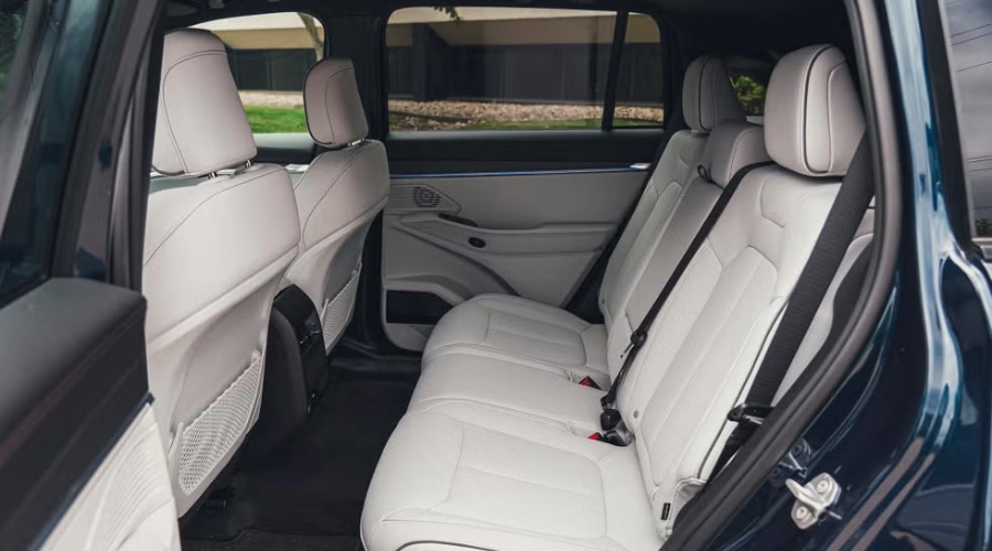 2026 Jeep Wagoneer S Rear Seating