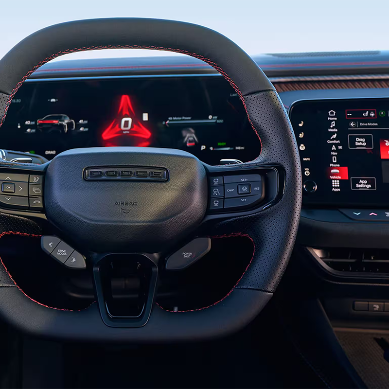 2025 Dodge Charger Daytona EV steering wheel NJ