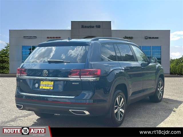 Used 2021 Volkswagen Atlas SE with VIN 1V2LP2CA9MC536778 for sale in East Brunswick, NJ