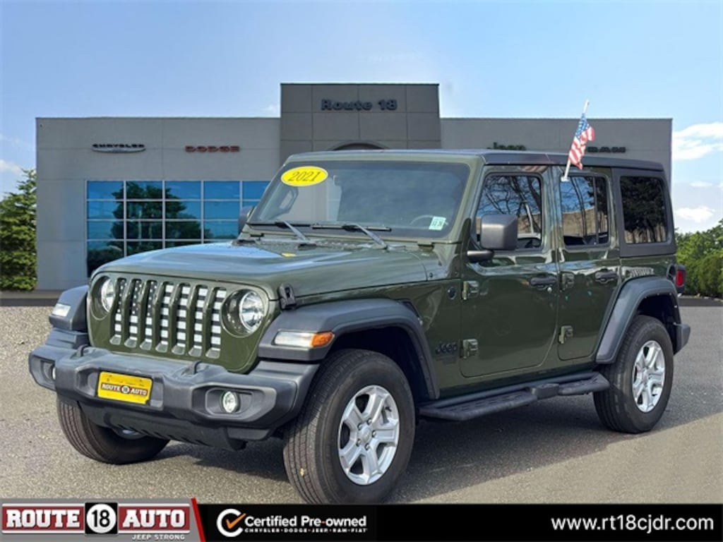 Used 2021 Jeep Wrangler Unlimited Sport S SUV