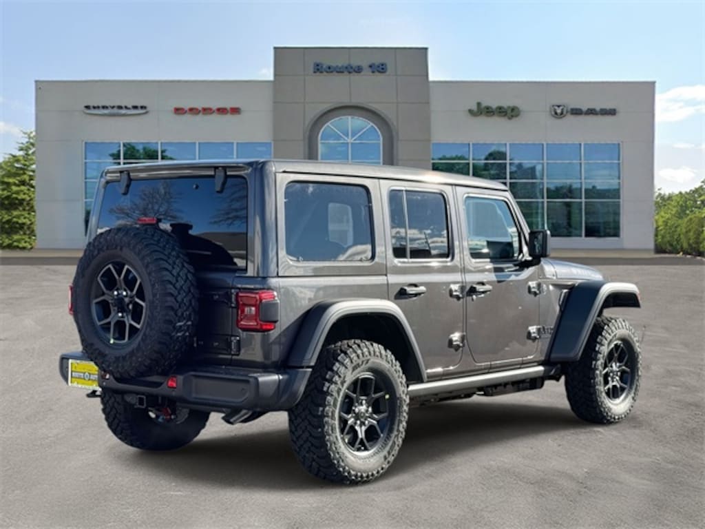 New 2026 Jeep Wrangler 4-DOOR WILLYS Sport Utility