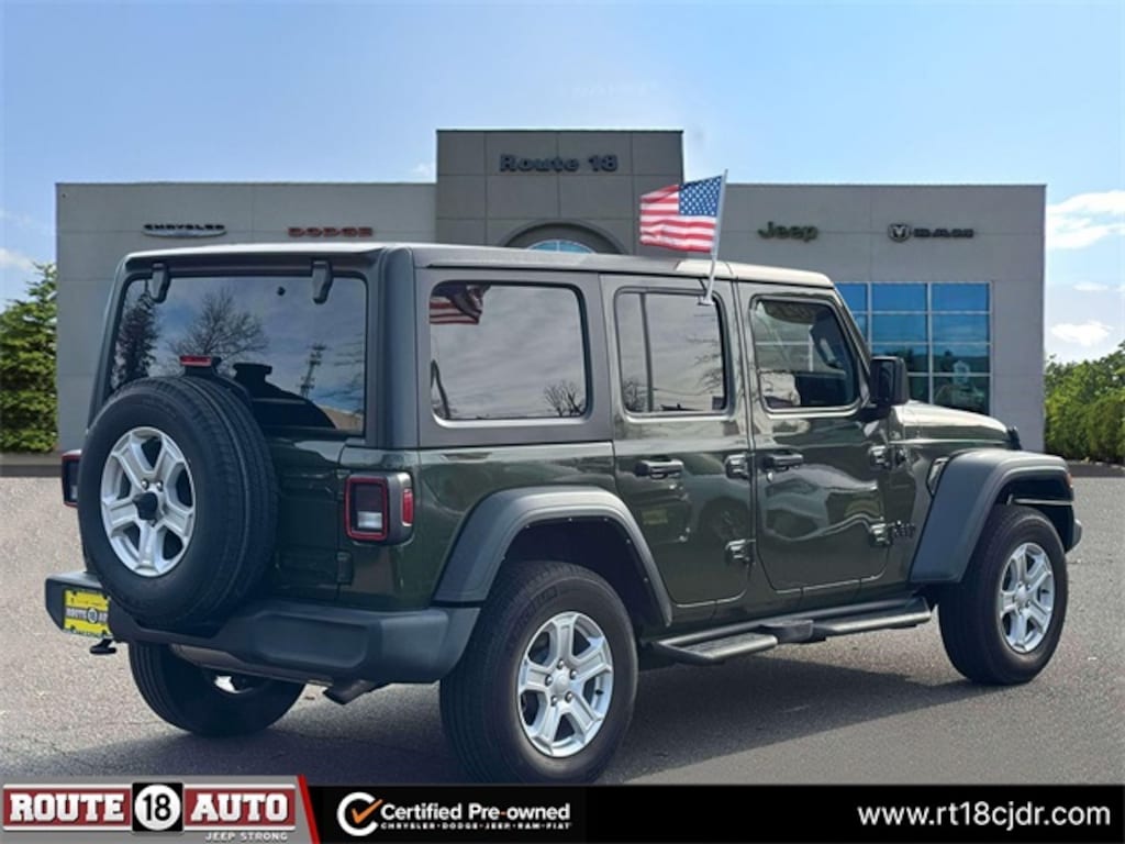 Used 2021 Jeep Wrangler Unlimited Sport S SUV