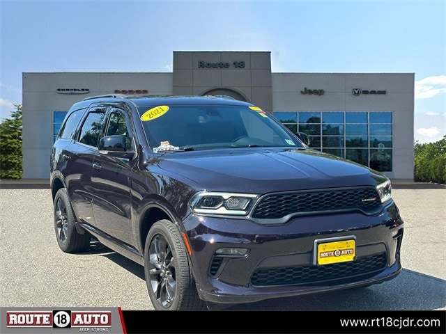 Used 2021 Dodge Durango GT Plus with VIN 1C4RDJDG5MC750989 for sale in East Brunswick, NJ