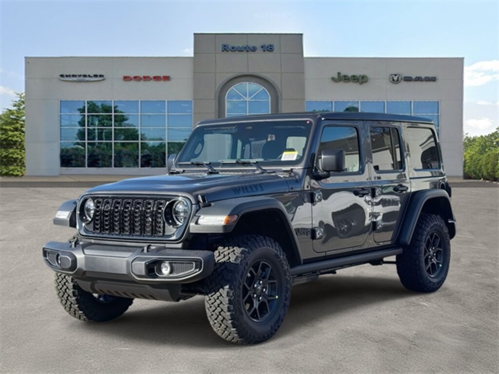 New 2026 Jeep Wrangler 4-DOOR WILLYS Sport Utility
