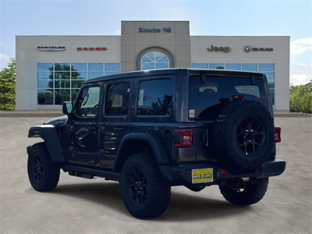 New 2026 Jeep Wrangler 4-DOOR WILLYS Sport Utility