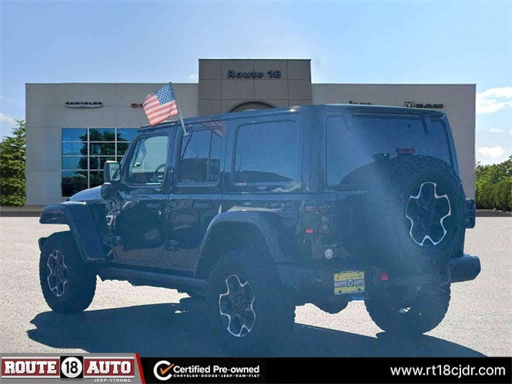 Used 2021 Jeep Wrangler Unlimited Rubicon 4xe SUV