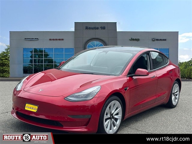 Used 2023 Tesla Model 3 Base with VIN 5YJ3E1EA6PF429614 for sale in East Brunswick, NJ