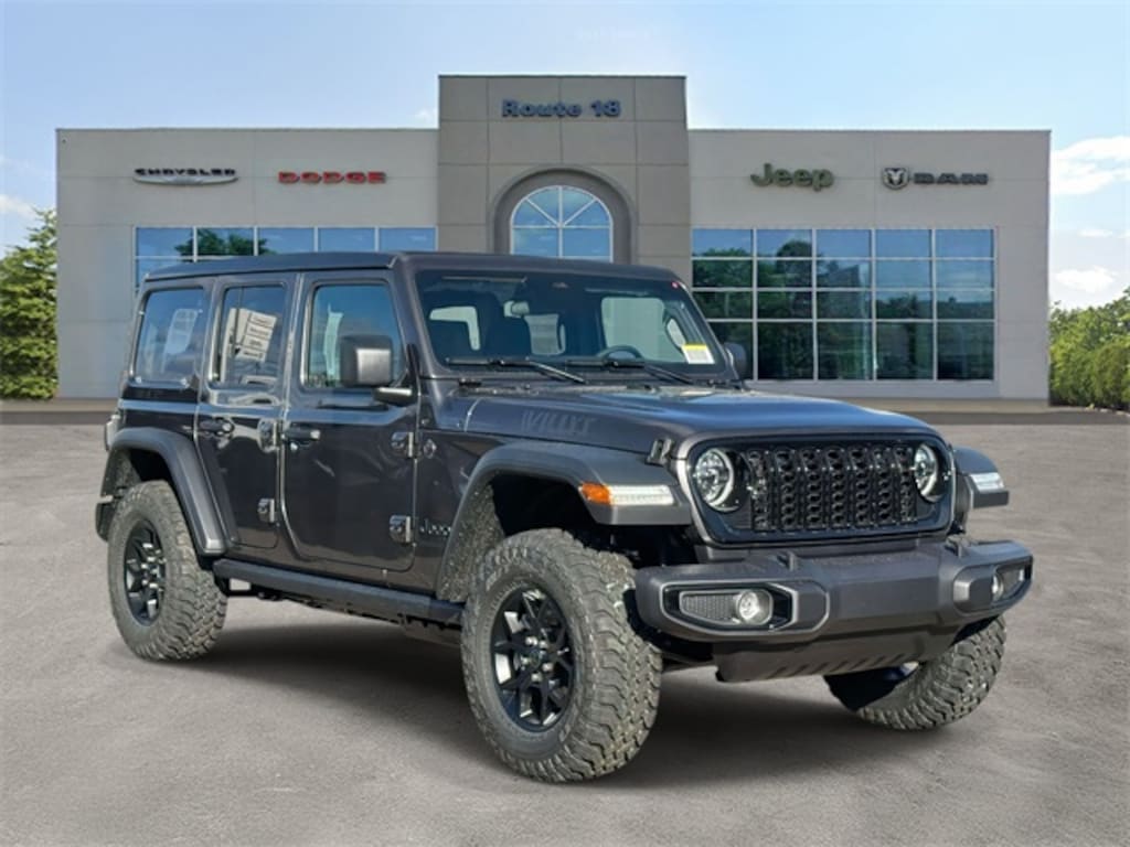 New 2026 Jeep Wrangler 4-DOOR WILLYS Sport Utility