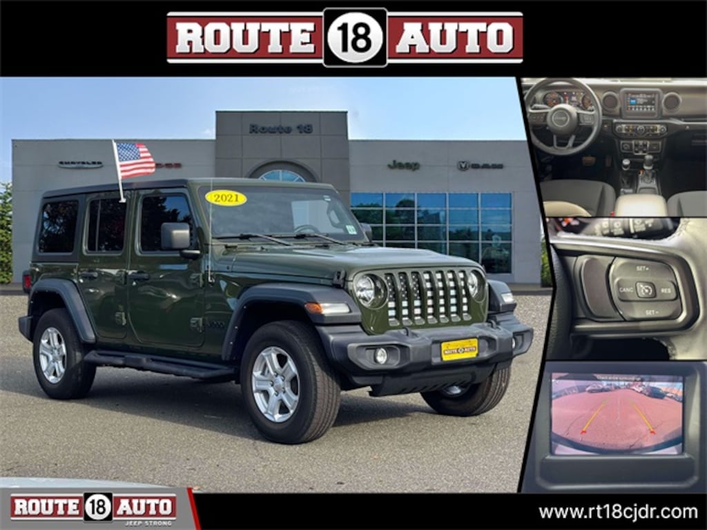 Used 2021 Jeep Wrangler Unlimited Sport S SUV