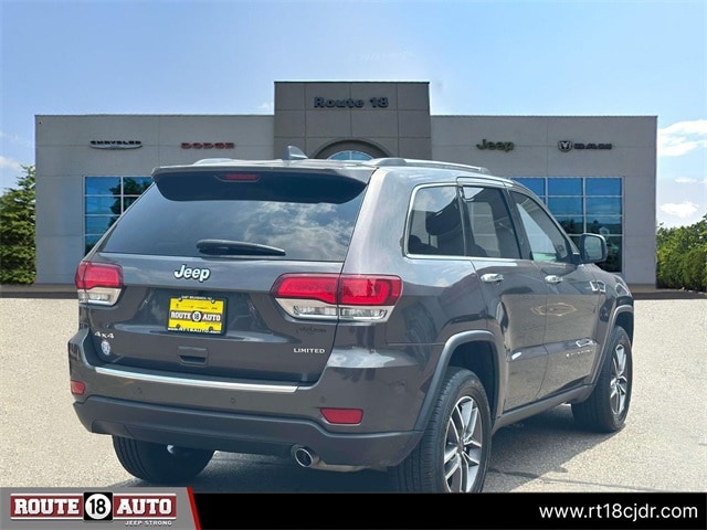 Certified 2021 Jeep Grand Cherokee Limited with VIN 1C4RJFBG9MC794812 for sale in East Brunswick, NJ