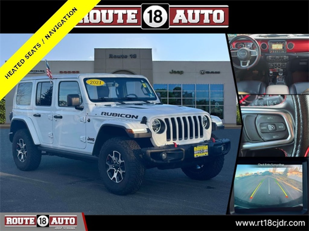 Used 2021 Jeep Wrangler Unlimited Rubicon SUV
