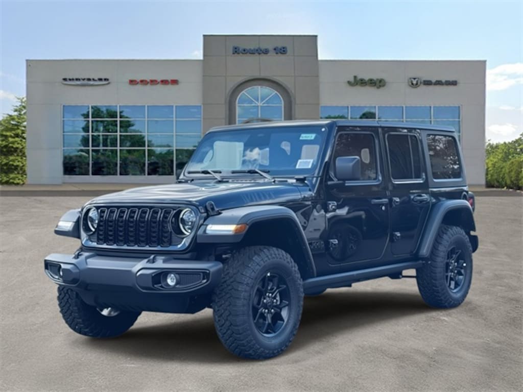 New 2026 Jeep Wrangler 4-DOOR WILLYS Sport Utility