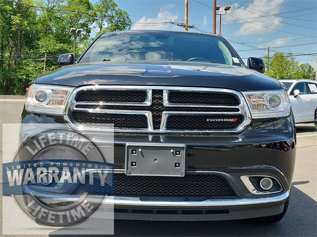 Certified 2020 Dodge Durango SXT Plus with VIN 1C4RDJAG0LC187269 for sale in Lawrence, NJ