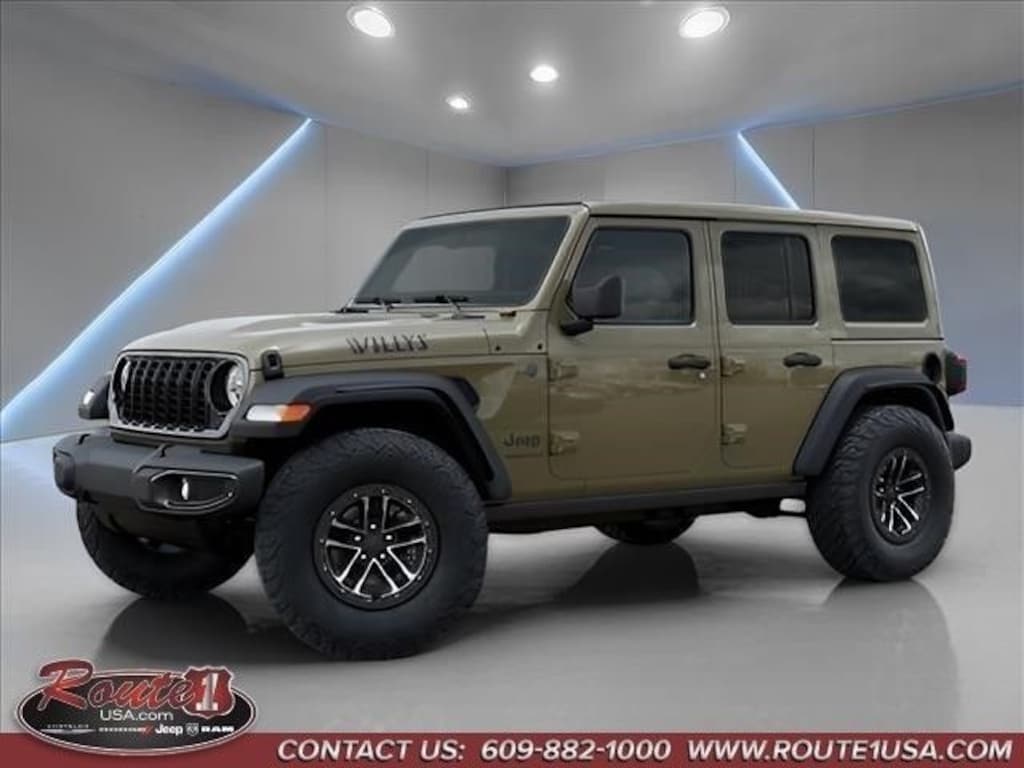 New 2026 Jeep Wrangler 4-DOOR WILLYS Sport Utility