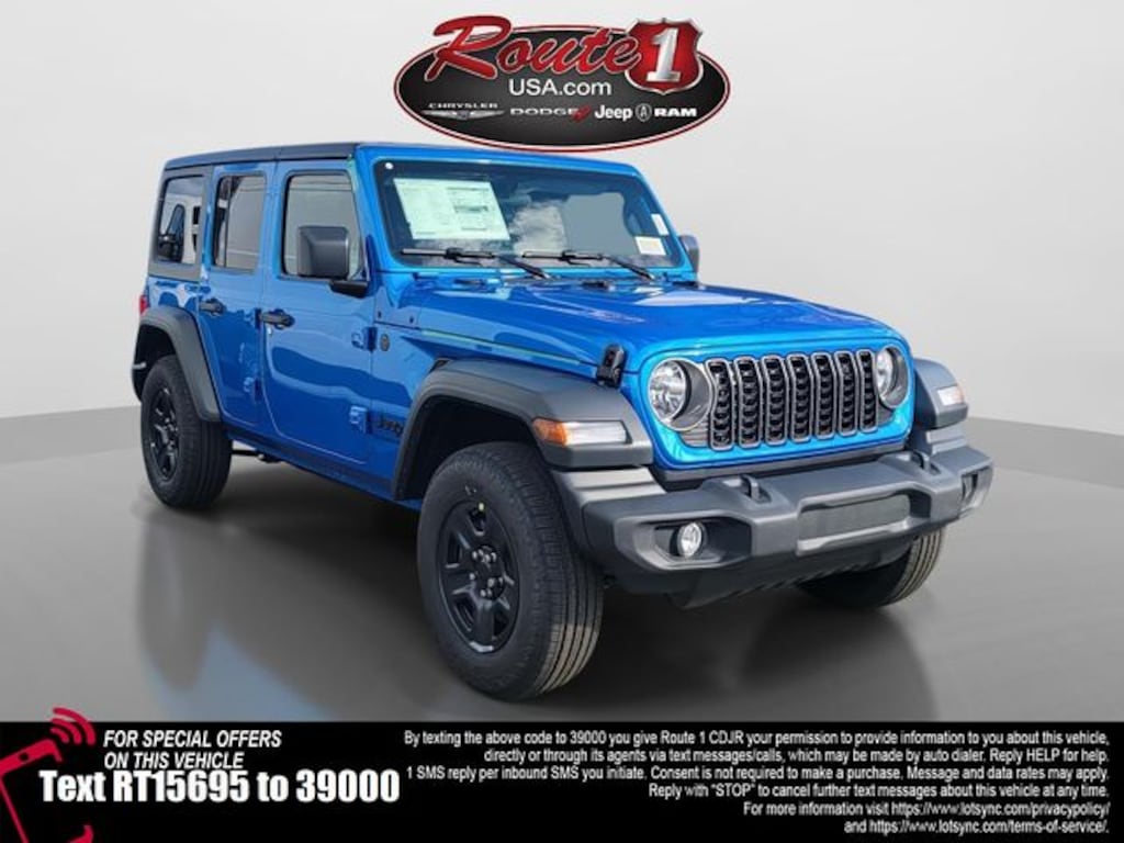 New 2026 Jeep Wrangler 4-DOOR SPORT Sport Utility