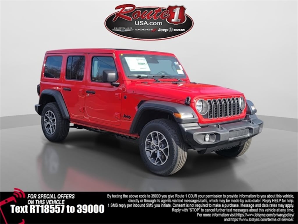 New 2026 Jeep Wrangler 4-DOOR SPORT S Sport Utility