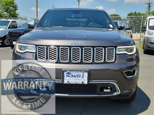 Certified 2020 Jeep Grand Cherokee Overland with VIN 1C4RJFCGXLC136221 for sale in Lawrence, NJ