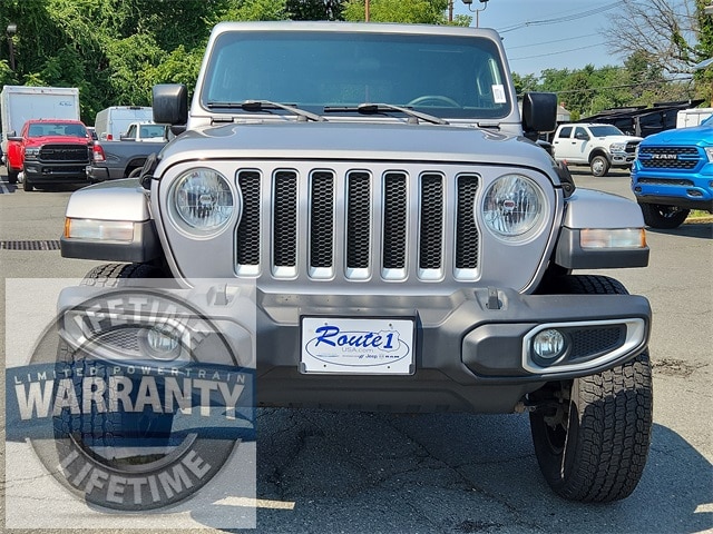 Used 2018 Jeep All-New Wrangler Unlimited Sahara with VIN 1C4HJXEG5JW117490 for sale in Lawrence, NJ