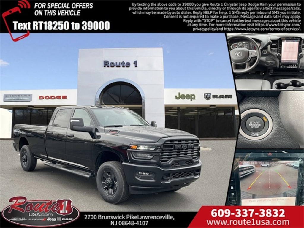New 2026 Ram 3500 TRADESMAN CREW CAB 4X4 8' BOX Pickup