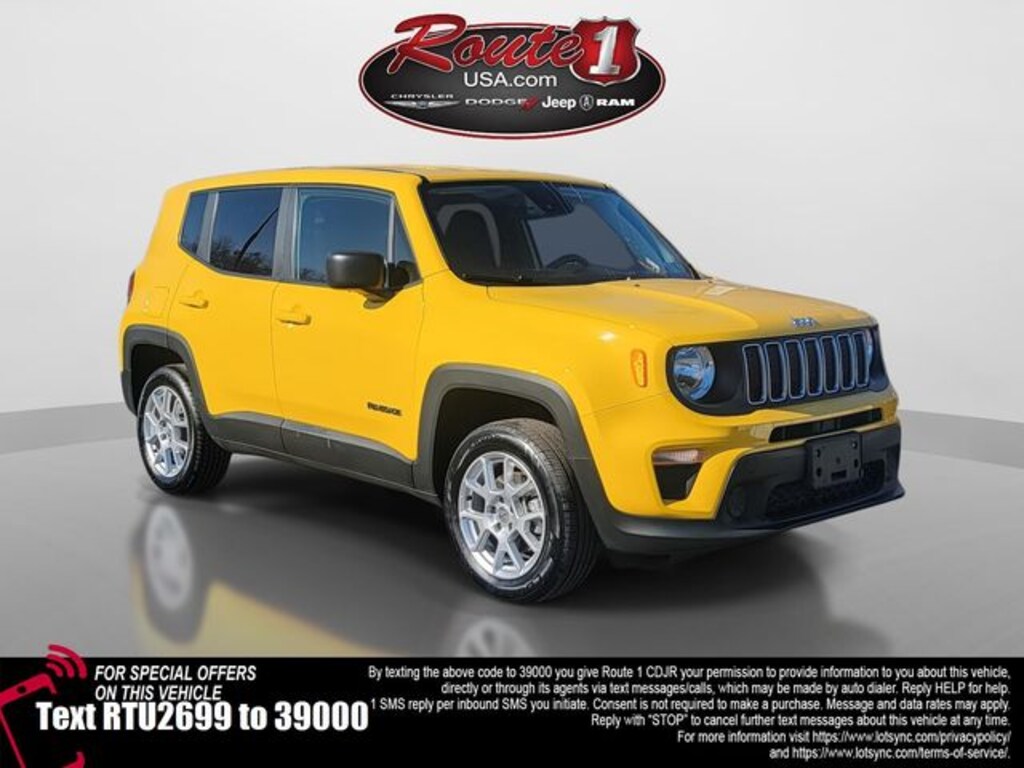 Certified 2023 Jeep Renegade Latitude SUV