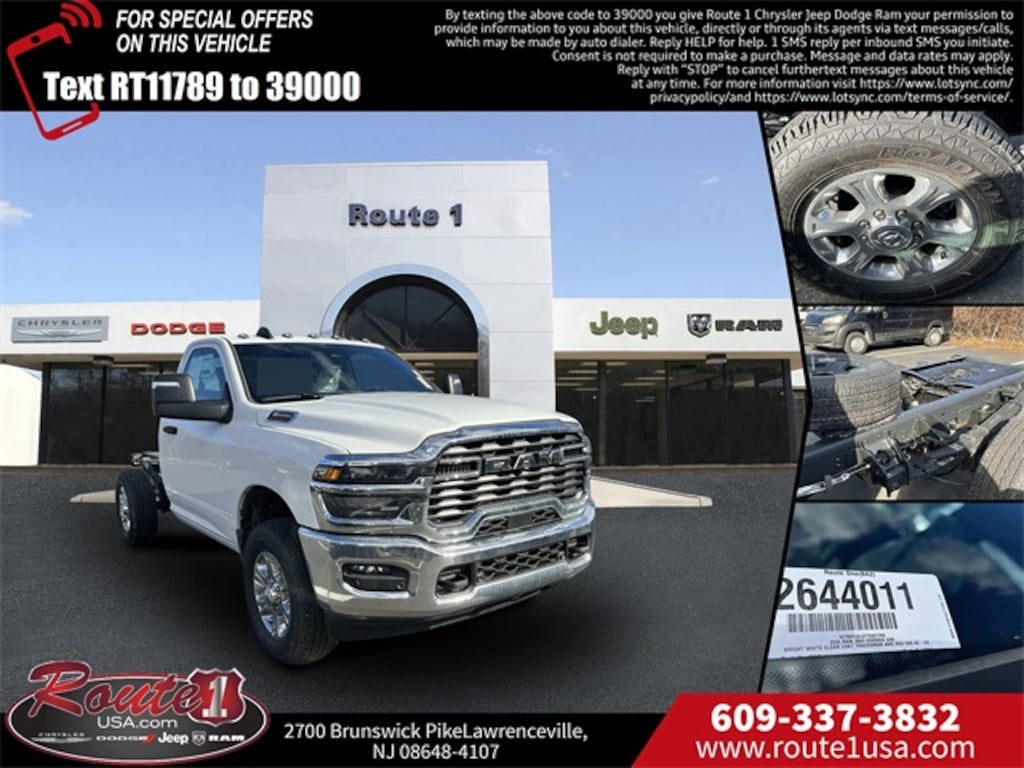 New 2026 Ram 3500 Chassis Cab TRADESMAN REGULAR 4X4 60' CA Pickup