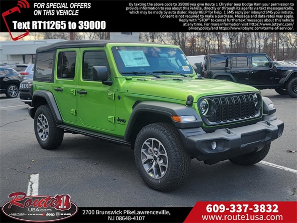 New 2026 Jeep Wrangler 4-DOOR SPORT S Sport Utility