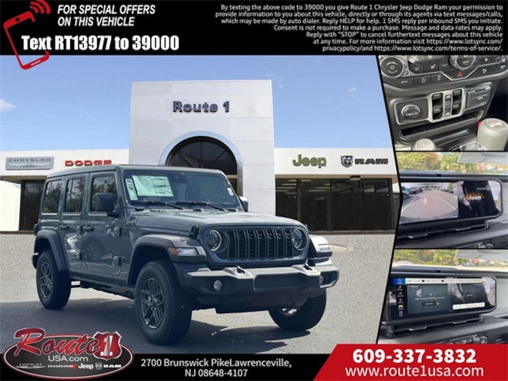 New 2025 Jeep Wrangler 4-DOOR SPORT S Sport Utility