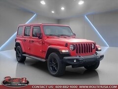 2022 Jeep Wrangler Unlimited Sahara Altitude SUV Firecracker Red Clearcoat
