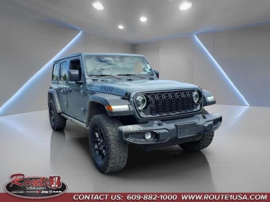 Certified 2024 Jeep Wrangler Willys SUV