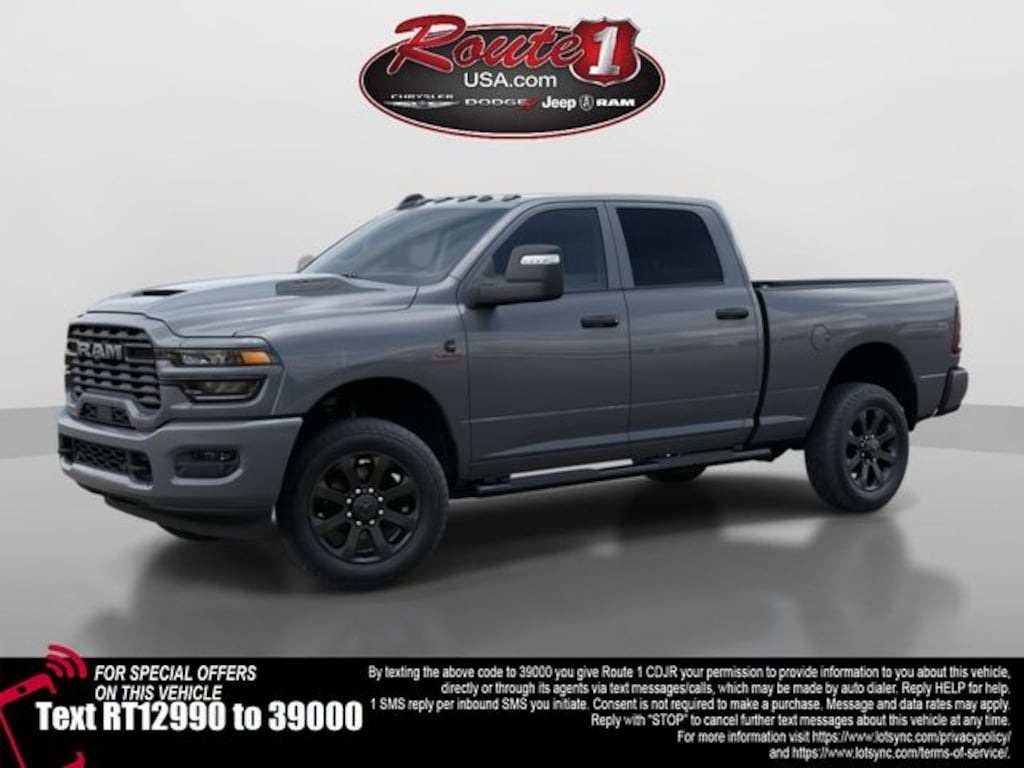 New 2026 Ram 2500 BLACK EXPRESS CREW CAB 4X4 6'4 BOX Pickup