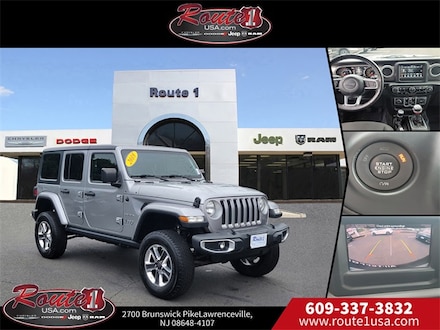 2018 Jeep Wrangler Unlimited Sahara SUV Billet Silver Metallic Clearcoat