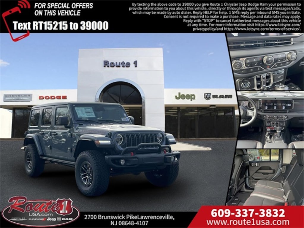 New 2026 Jeep Wrangler 4-DOOR RUBICON Sport Utility