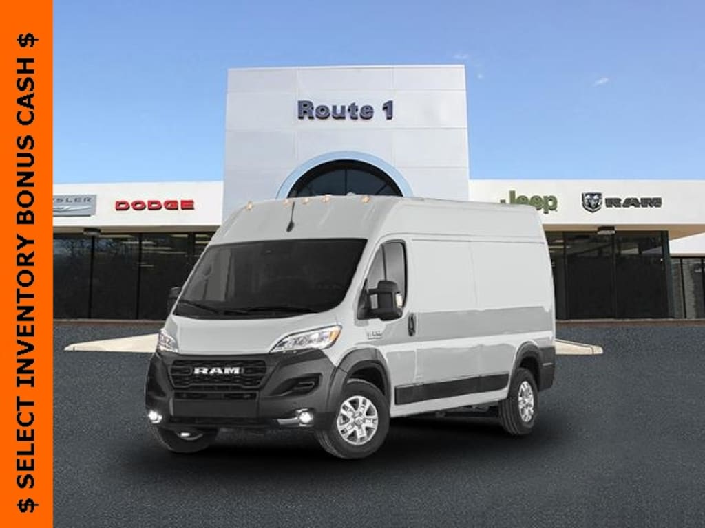 New 2024 Ram ProMaster PROMASTER 3500 SLT CARGO VAN LOW ROOF 136' WB Cargo Van