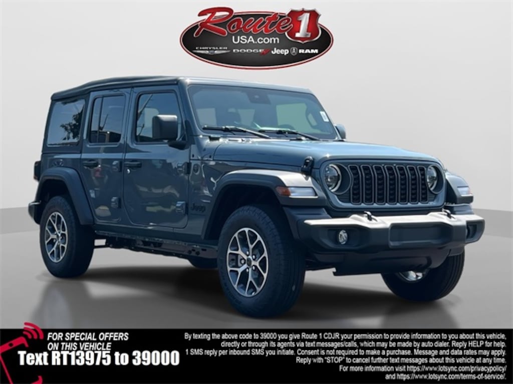 New 2025 Jeep Wrangler 4-DOOR SPORT S Sport Utility