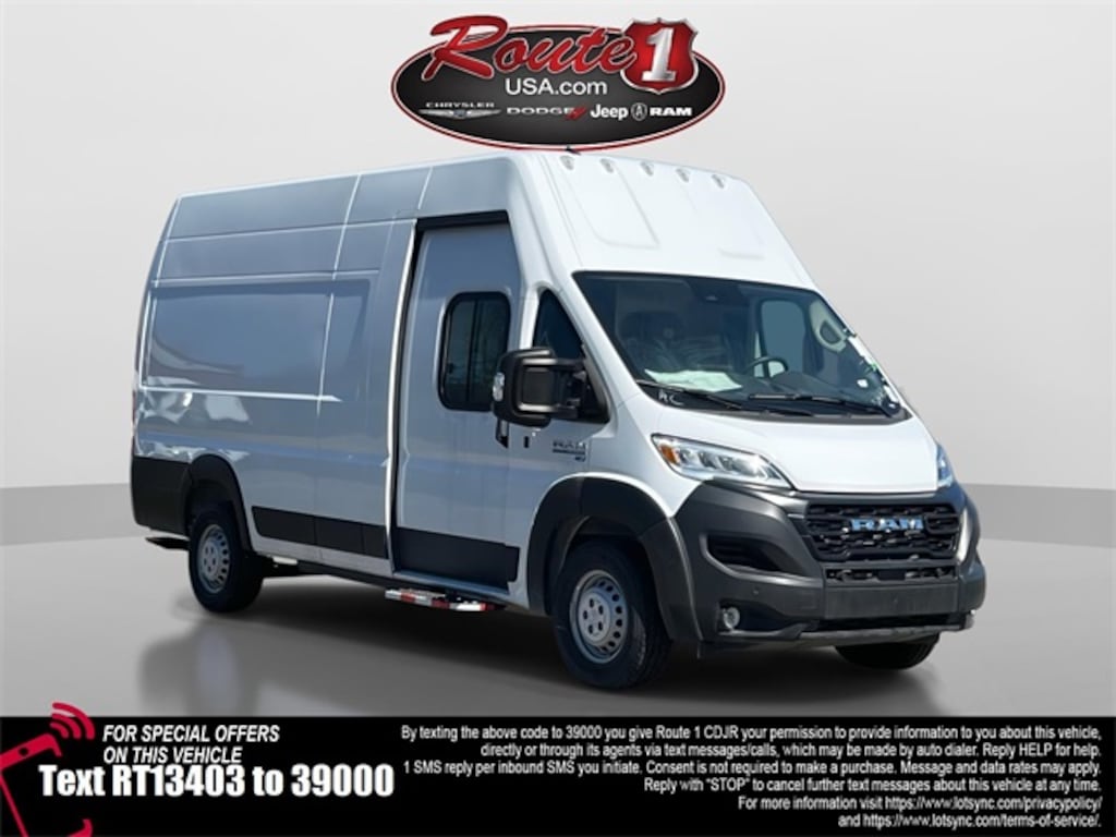 New 2024 Ram ProMaster PROMASTER EV SUPER HIGH ROOF 159â WB EXT Cargo Van